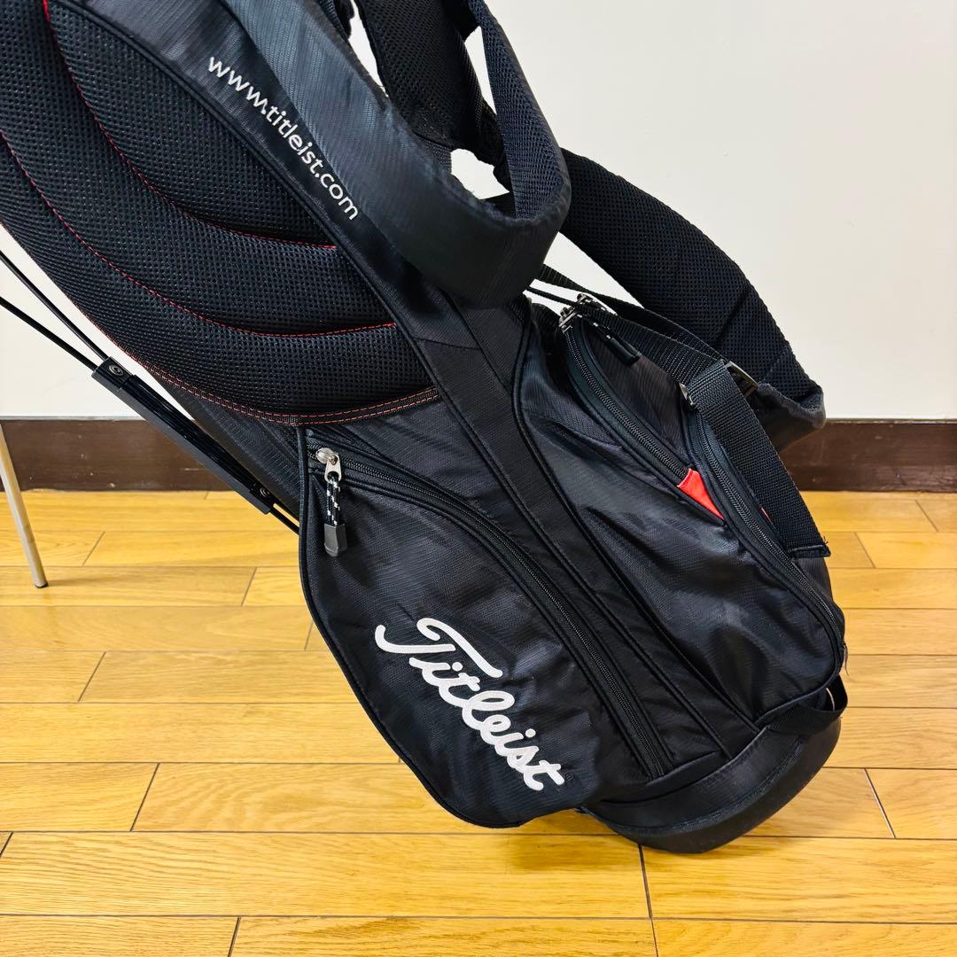 タイトリスト キャディバッグ スタンド式　5分割 送料込み