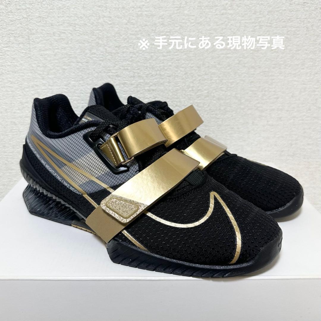 ナイキ 27.5 ロマレオス ウェイトリフティング シューズ 筋トレ 重量挙げ