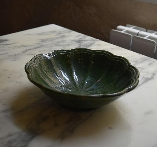 専用　眺めの良い輪花鉢　フランスアンティーク　西洋民藝　19世紀