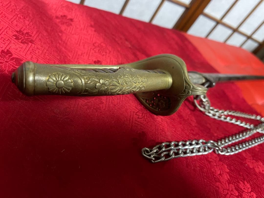 大日本帝国　軍刀 儀礼刀 菊花紋章　希少 貴重 模造刀　当時物