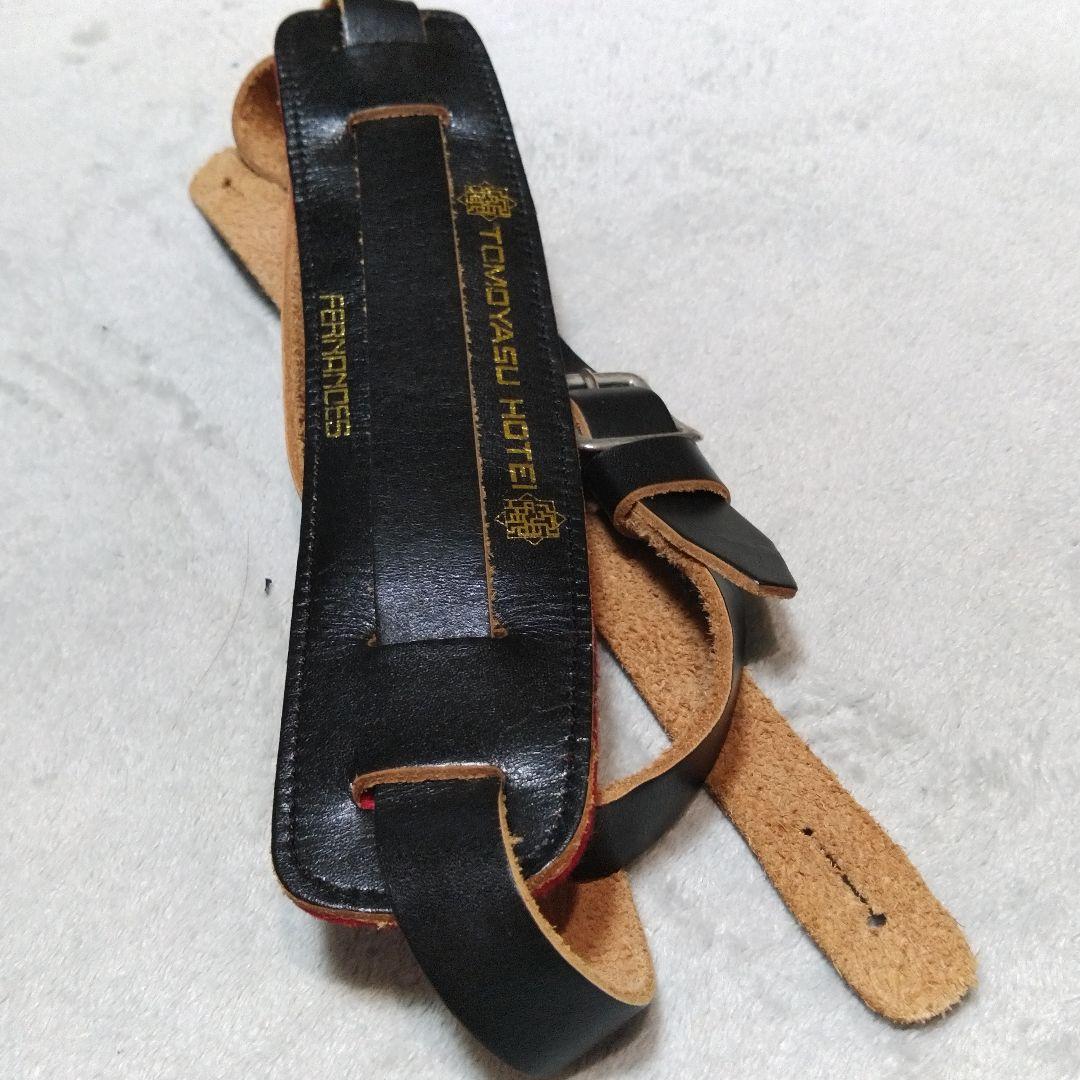 布袋モデル　FERNANDES TE-95HT　レザーケース　ストラップ付き