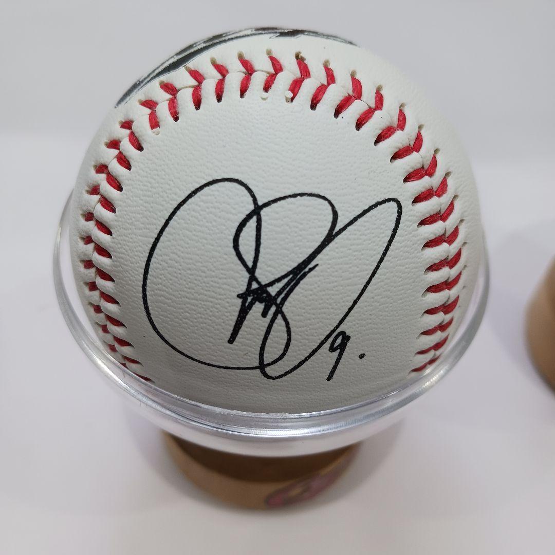 Y2981-29 カープ 野球サインボール 黒田4個 色紙サイン オリックス