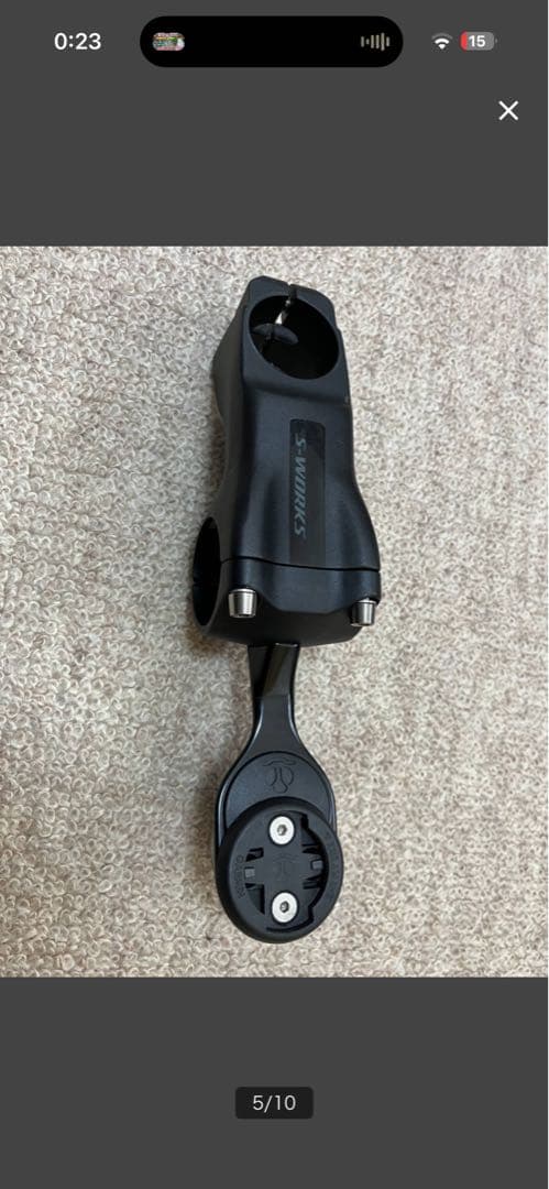 S-WORKS　Tarmac ターマック ステム　70mm　φ31.8　6D