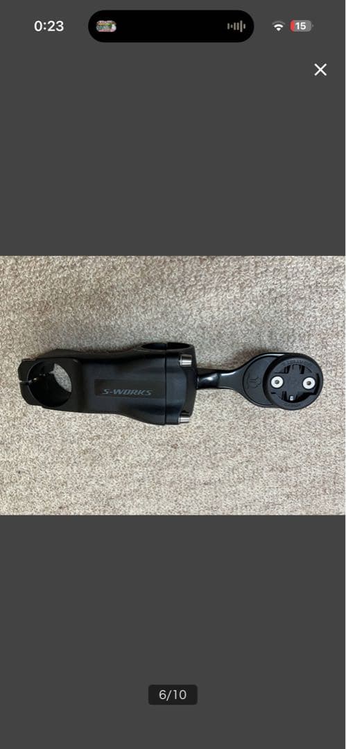 S-WORKS　Tarmac ターマック ステム　70mm　φ31.8　6D