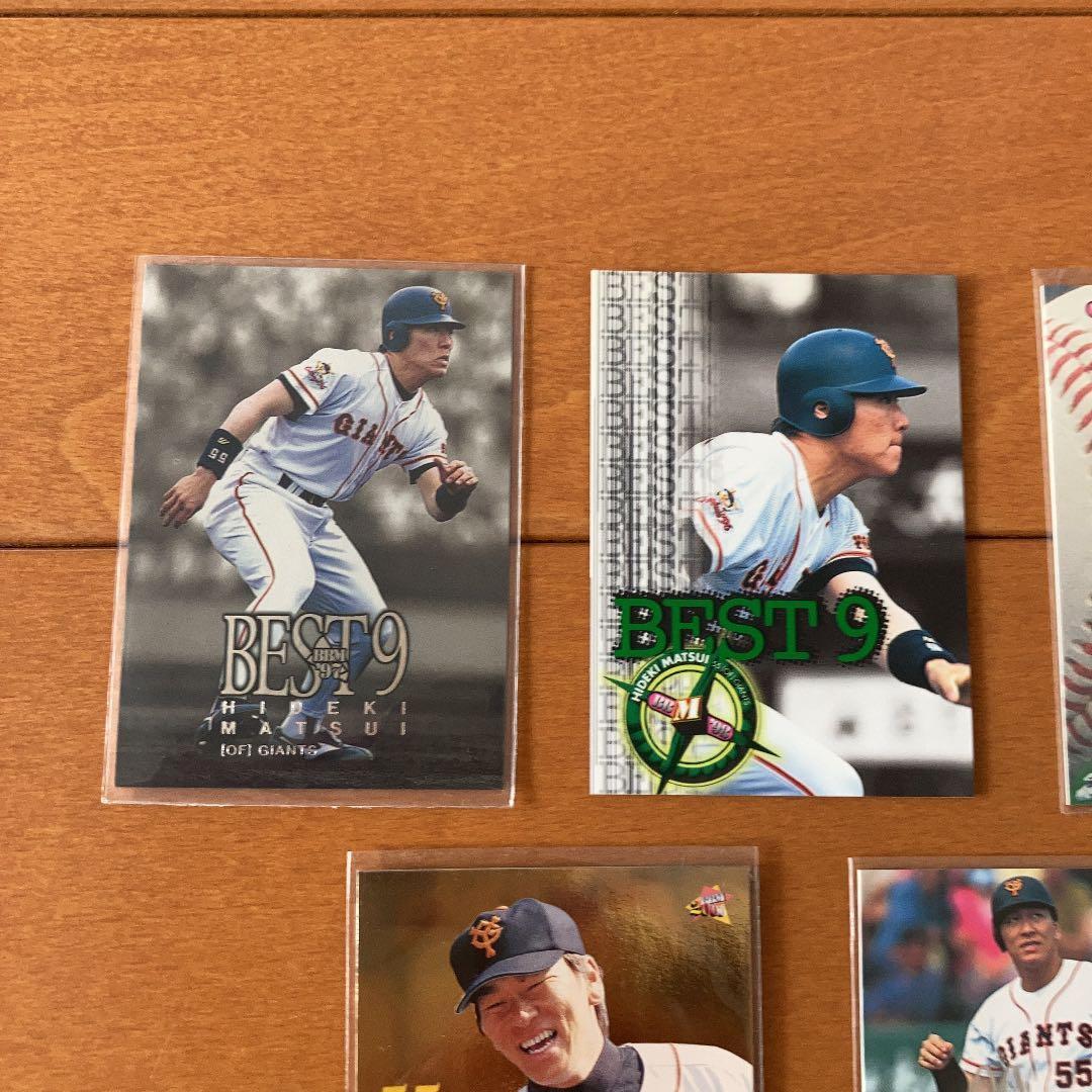 BBMカード　松井秀喜5枚