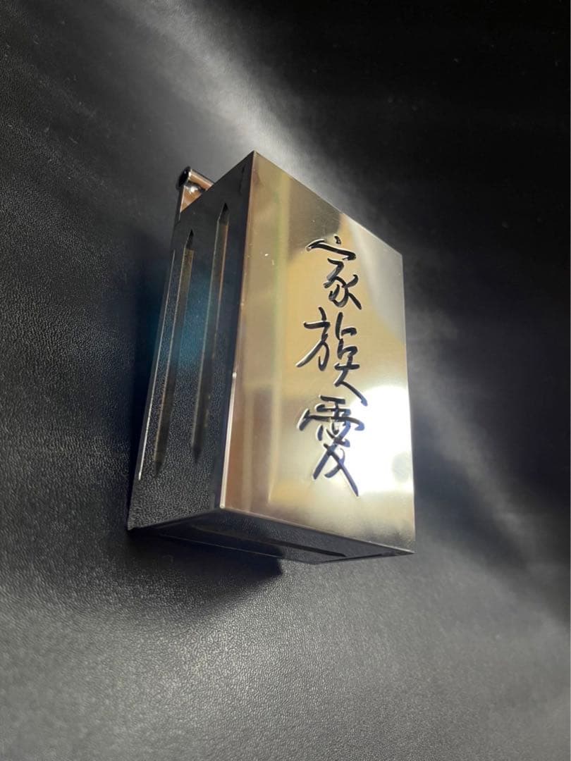 パイプ式 水平器差し　（好きな文字可能）