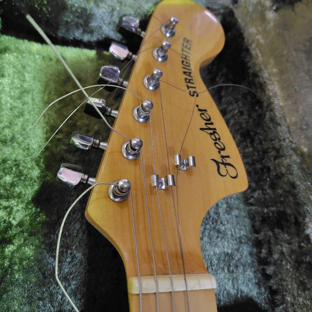 H*H様 エレキギター ブラック アルダー製　古い物ですタイムセール中