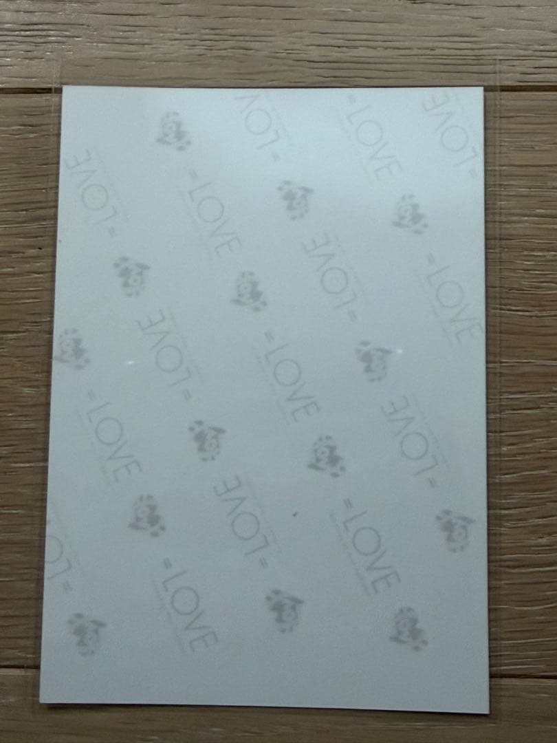 瀧脇笙古 生写真 直筆 ラブソングに襲われる コメあり