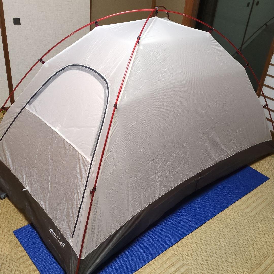 【美品】mont-bellステラリッジテント2 専用グランドシート付き