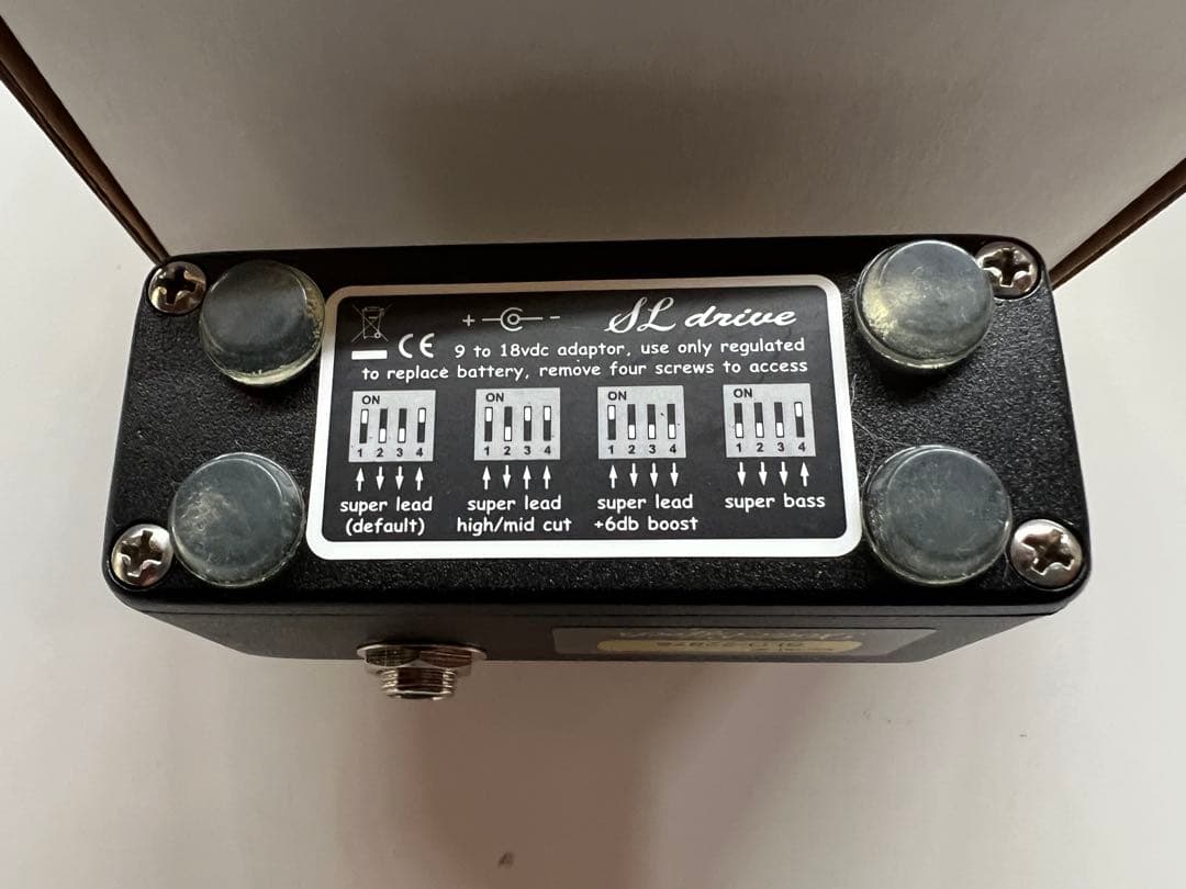 Xotic SL drive ギターエフェクター