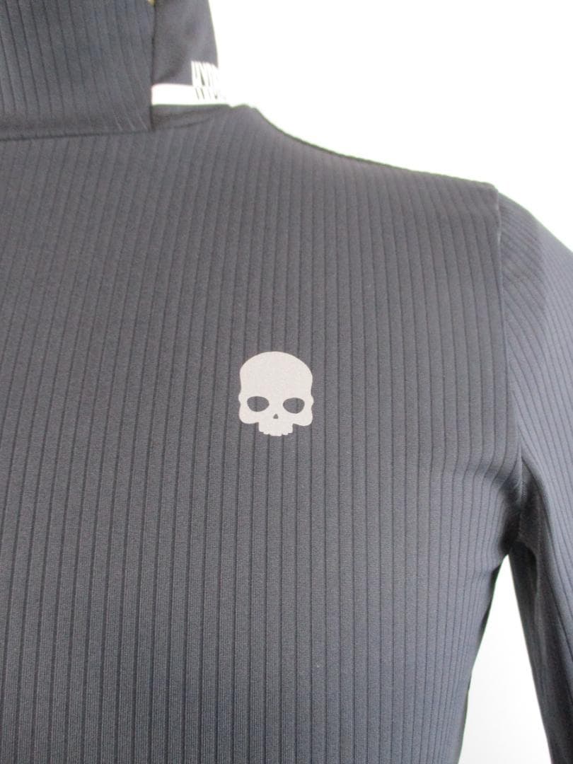 【ハイドロゲン★ウーマン】ゴルフ★リブロール・ネックシャツ★未使用★M