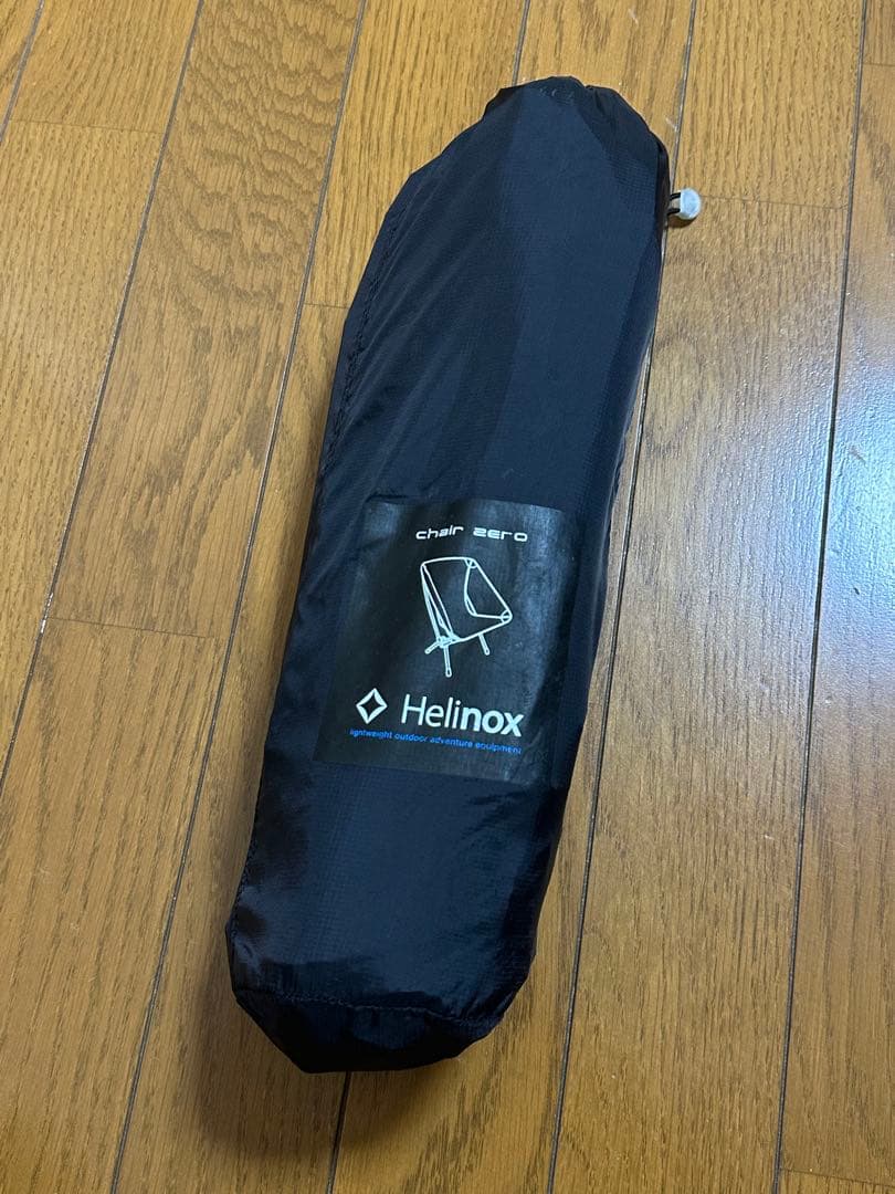 Helinox チェアゼロ ブラック コンパクト 黒