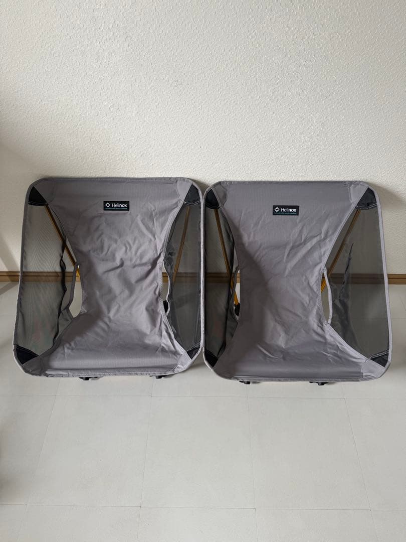 ヘリノックス　グラウンドチェア　2脚　美品　ULキャンプ