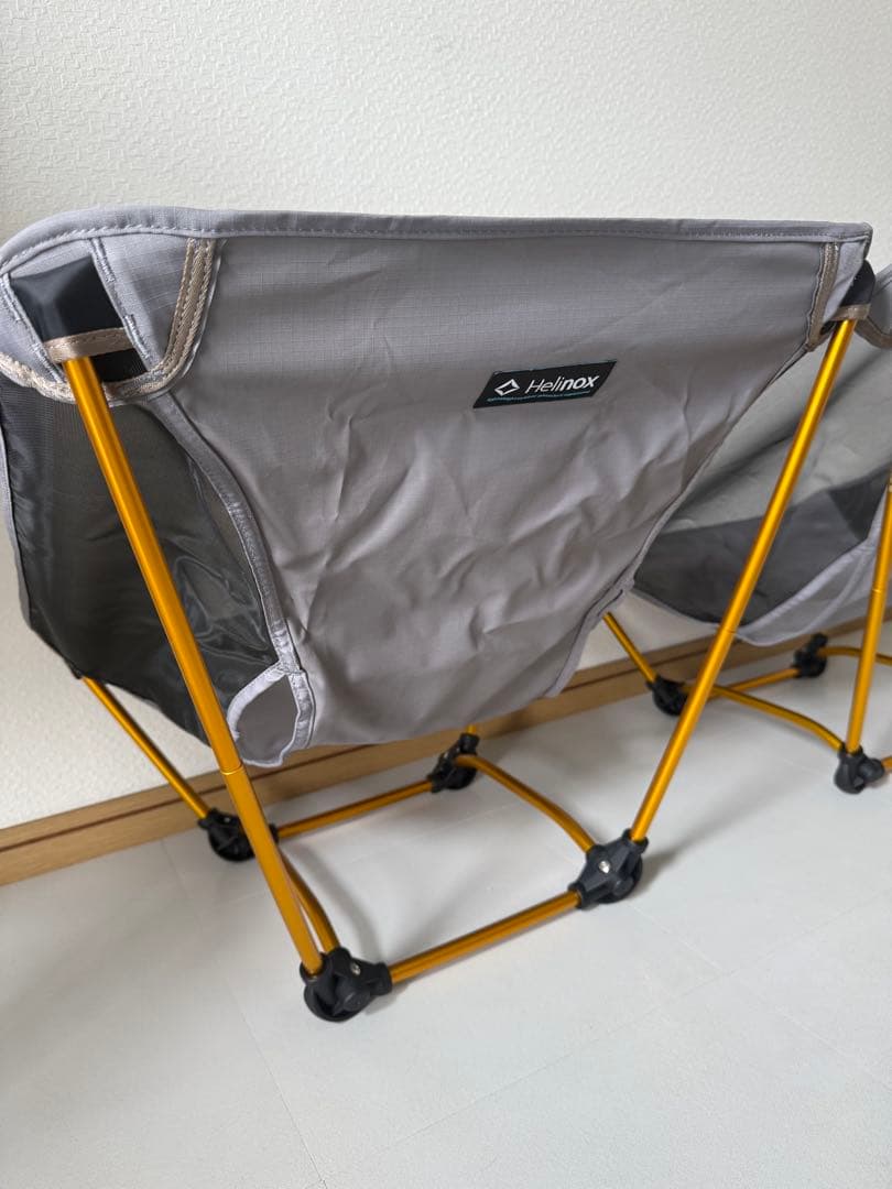 ヘリノックス　グラウンドチェア　2脚　美品　ULキャンプ