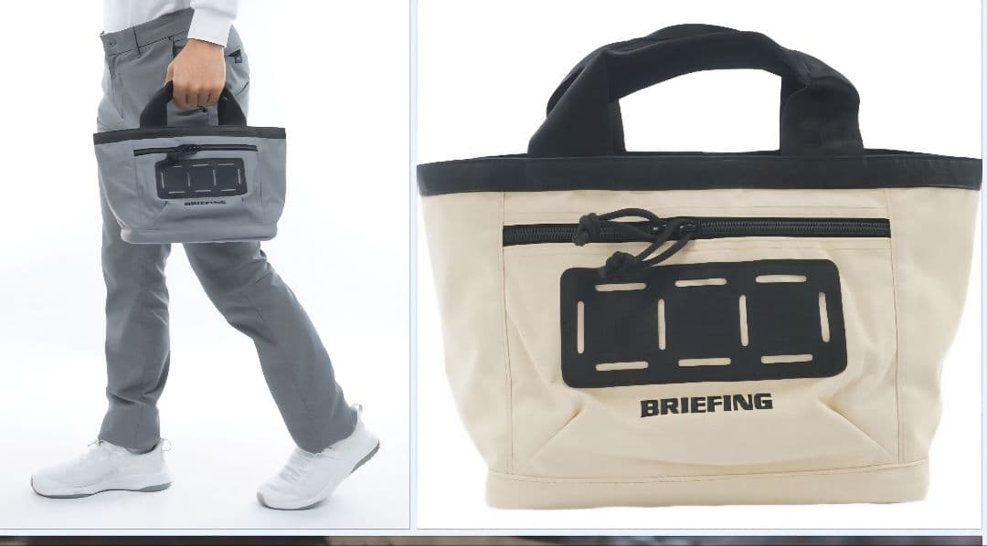 未使用　ブリーフィング　2025年モデル　カートトートバッグ　ライトベージュ