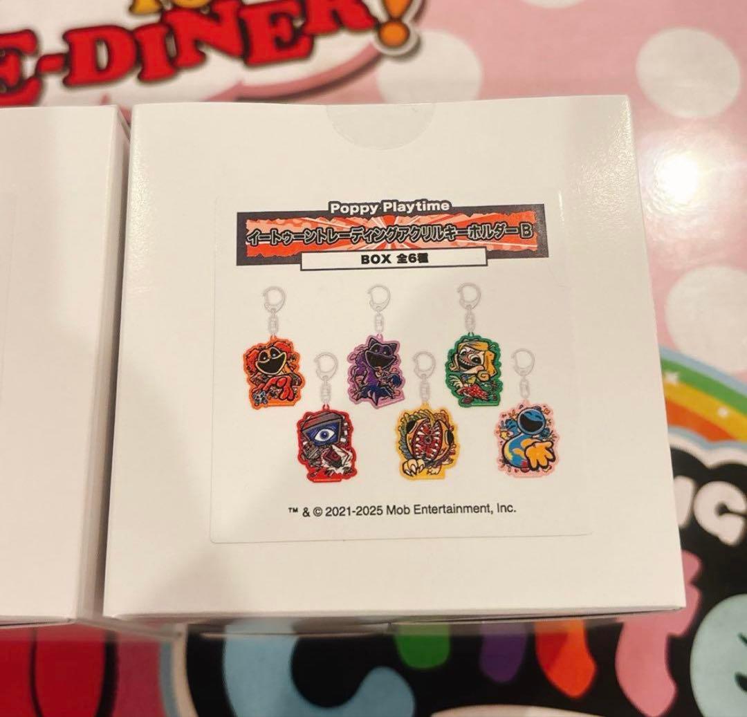 6種類　poppy playtime アクリルキーホルダーB 6個セット