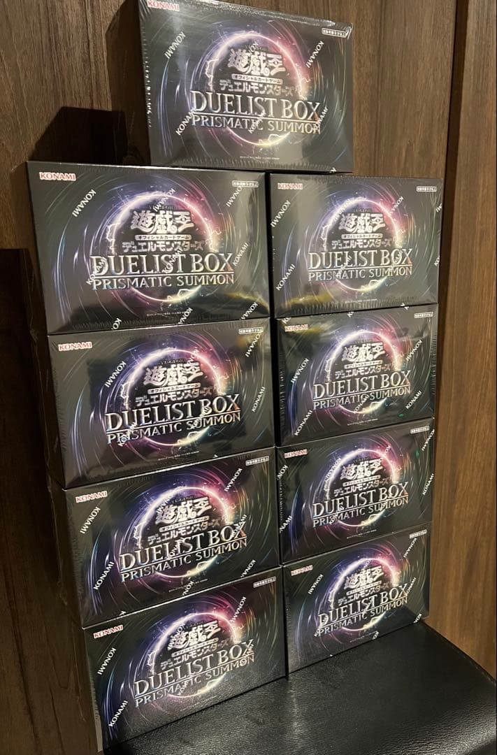 新品未開封 遊戯王 PRISMATICプリズマティック SUMMONサモン 9箱