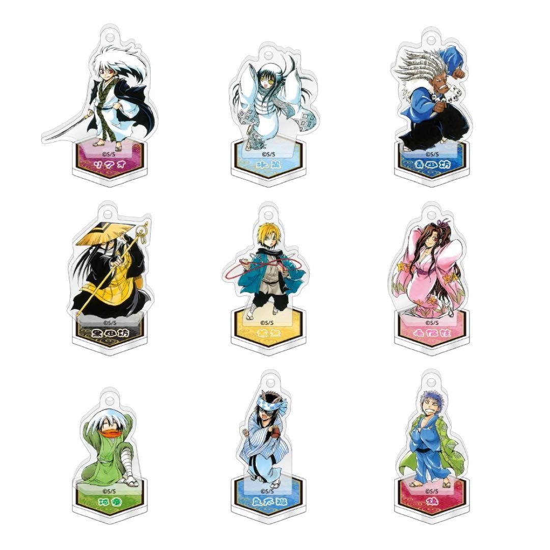 ぬらりひょんの孫　アクリルスタンドキーホルダー&缶バッジセット