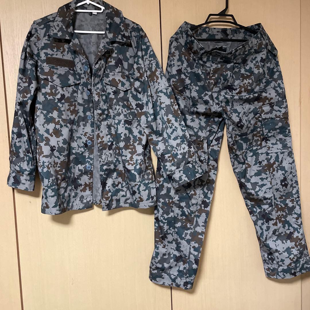 航空自衛隊 デジタル迷彩服 上下セット PX品 4Aサイズ