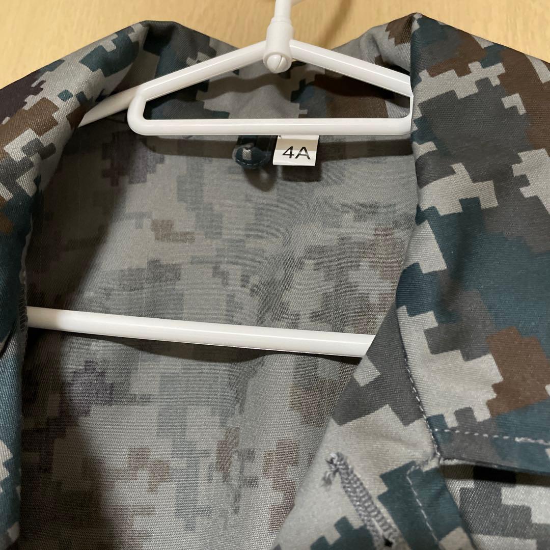 航空自衛隊 デジタル迷彩服 上下セット PX品 4Aサイズ