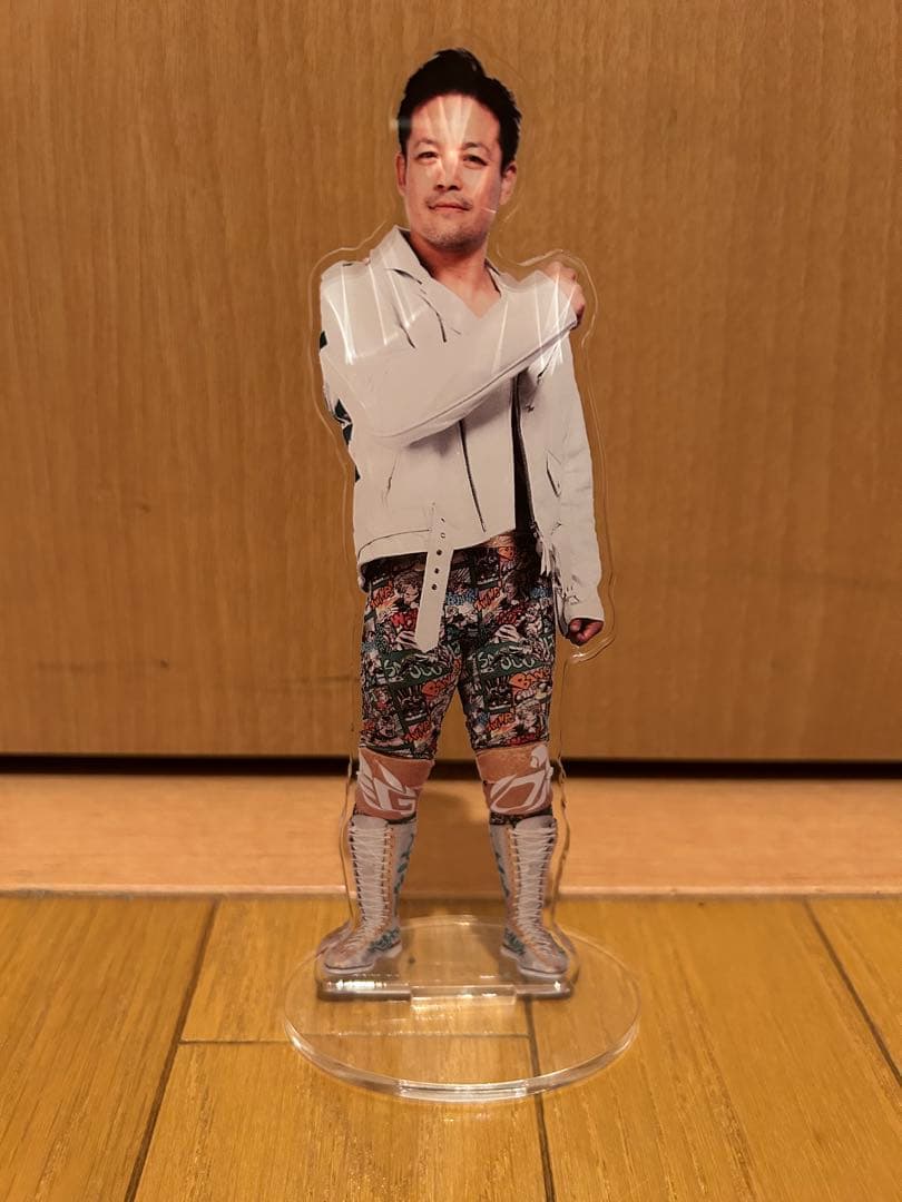 潮崎豪　全日本プロレス ノア　noah ajpw アクスタ　直筆サイン入り