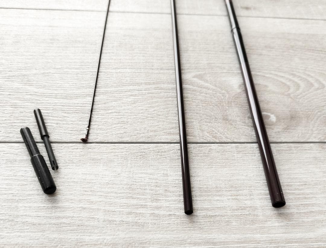 【美品】シマノ 朱紋峰 煉 8尺 / れん へら竿