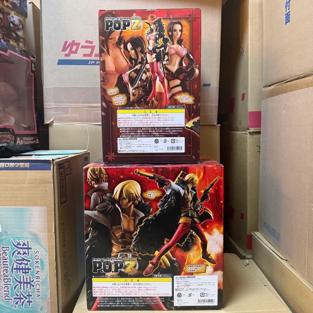ワンピース P.O.P Z サンジ ロビー フィギュア