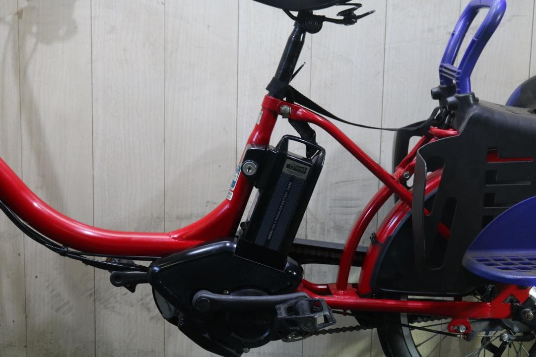 ヤマハPAS BABBY X957-0004 20型8.7AH3段 LED 赤色