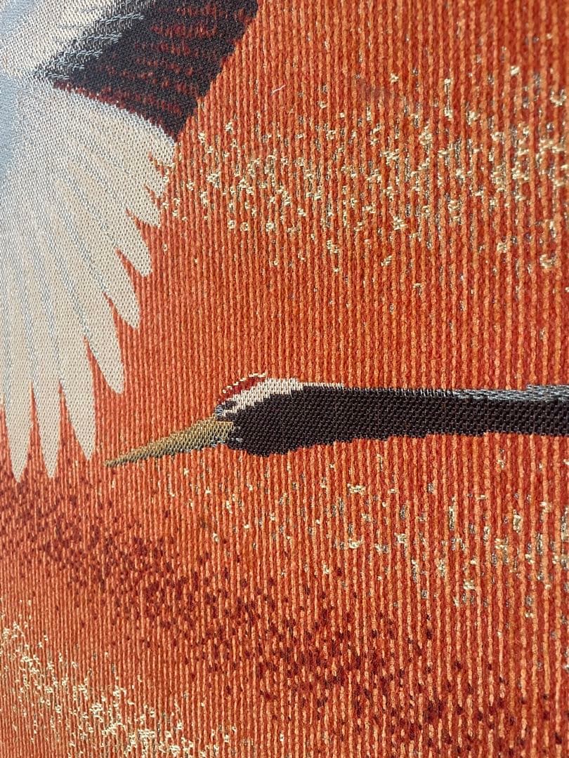 鶴の掛軸 2羽のデザイン