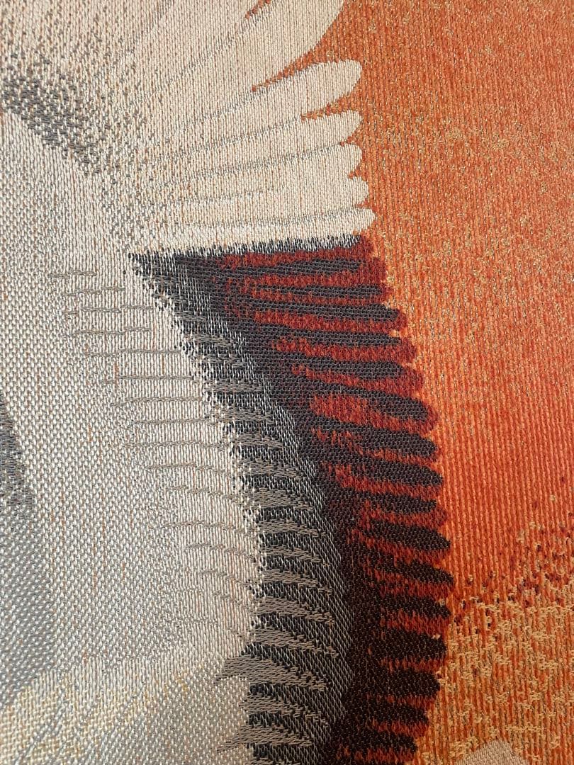 鶴の掛軸 2羽のデザイン