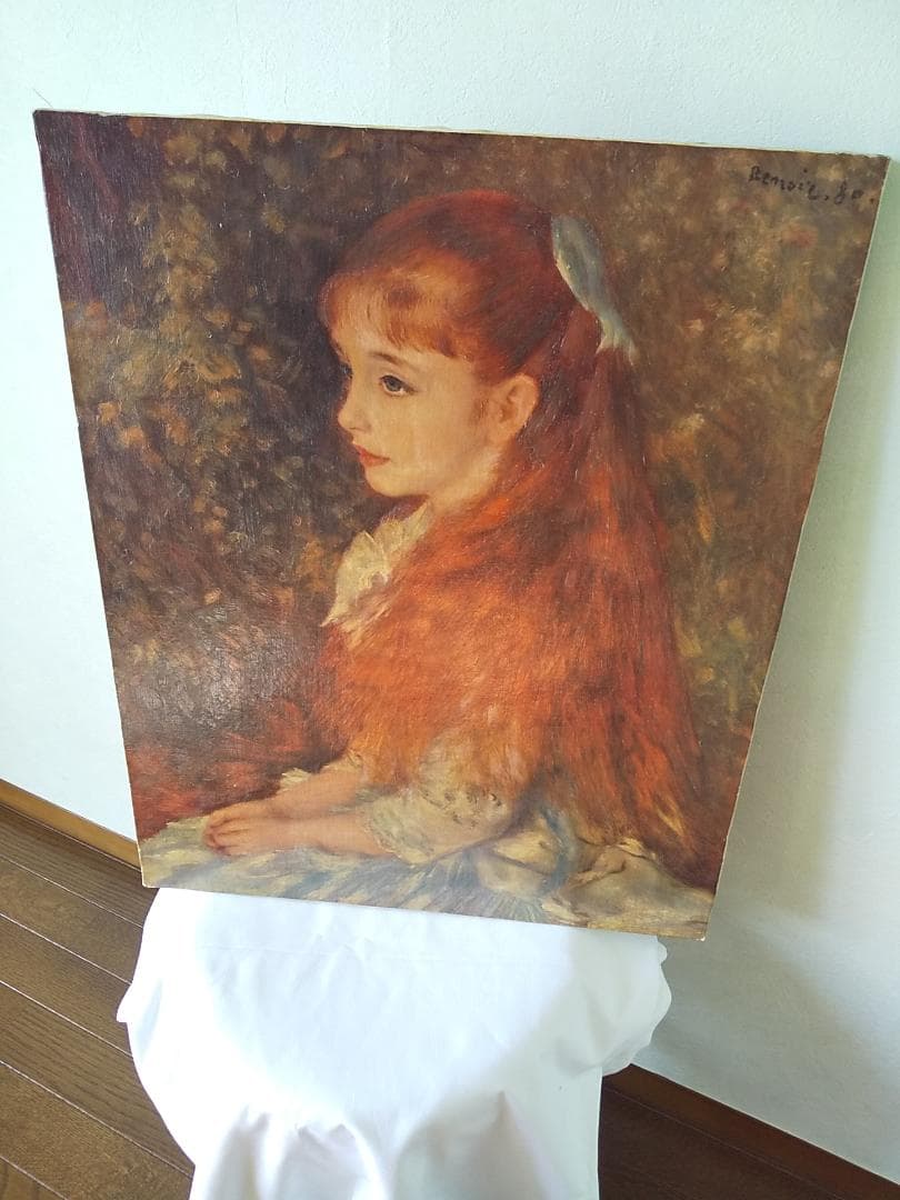 「希少」ルノワール 『可愛いイレーヌ』 DONALD ART CO., NY