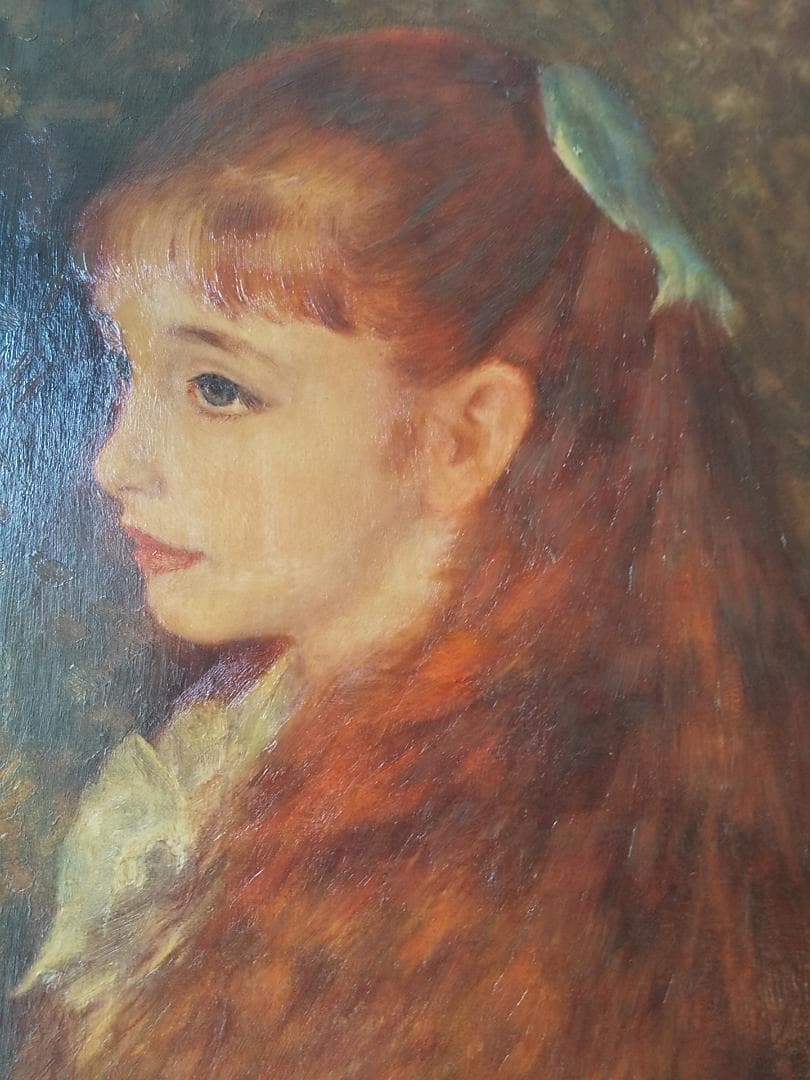 「希少」ルノワール 『可愛いイレーヌ』 DONALD ART CO., NY