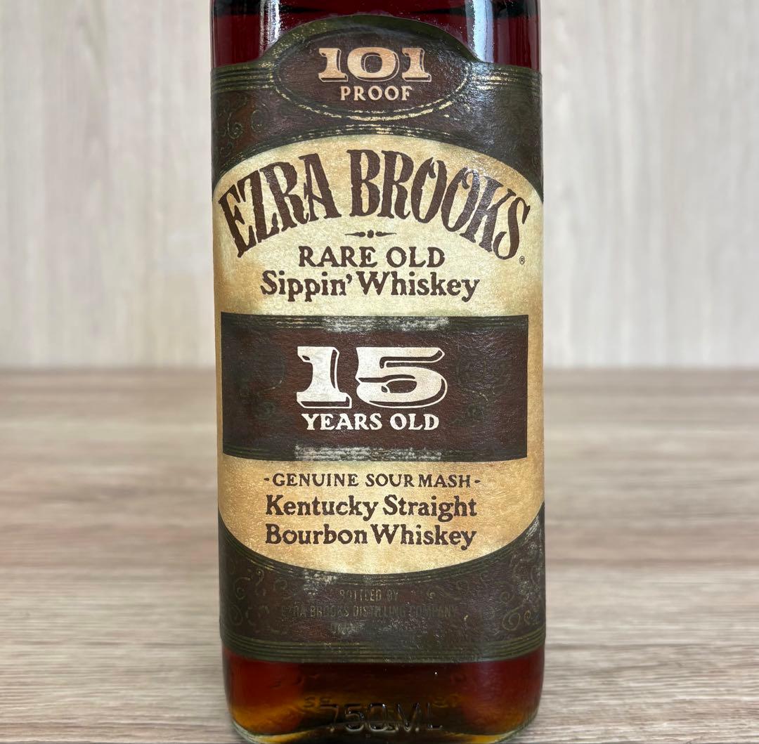 未開栓 エズラブルックス OLD EZRA 15年ウイスキー バーボン 希少