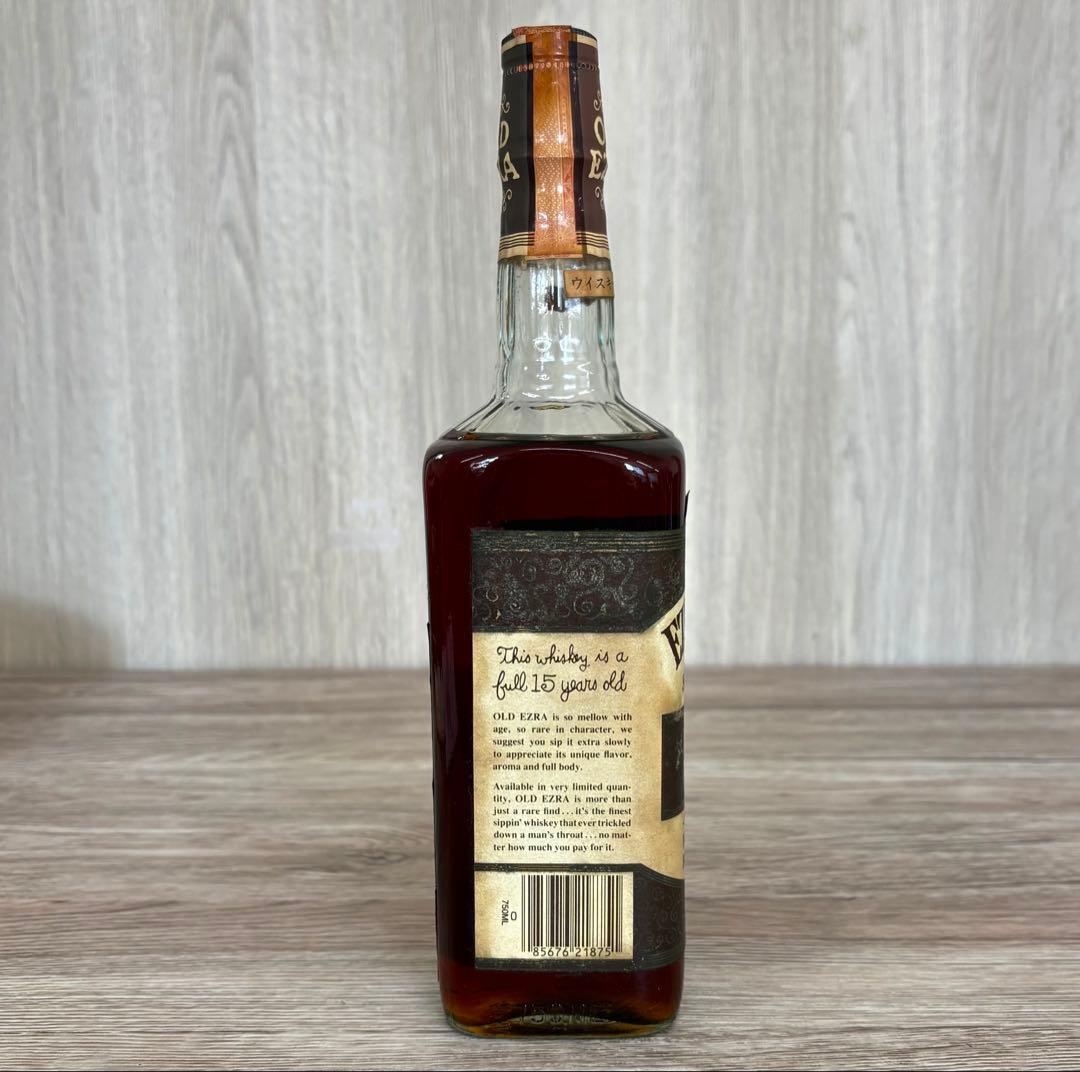未開栓 エズラブルックス OLD EZRA 15年ウイスキー バーボン 希少