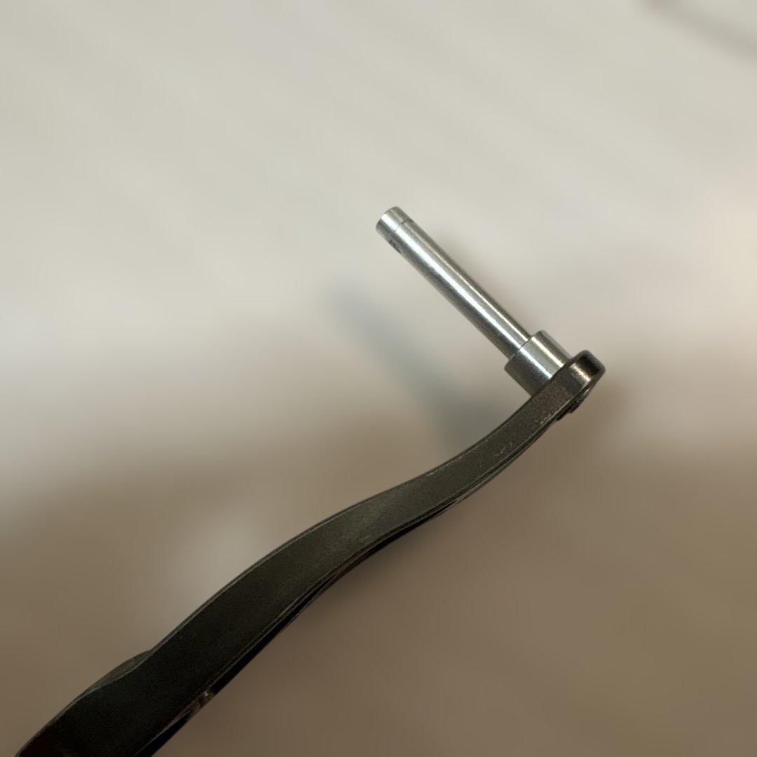 ヒ*デ様 リブレ クランク 120 ガンメタ シマノ プレート　ナット一つ選べま