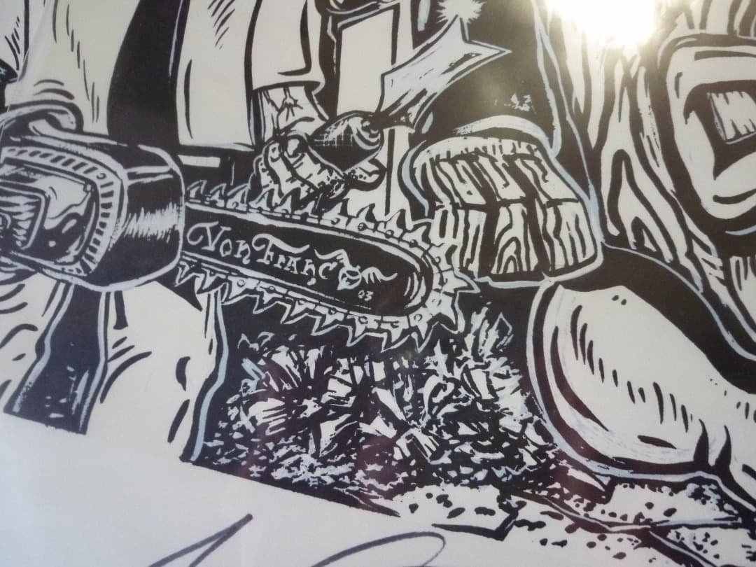 Von Franco ヴォン・フランコ 　TIKI　アート・ポスター　サイン入り