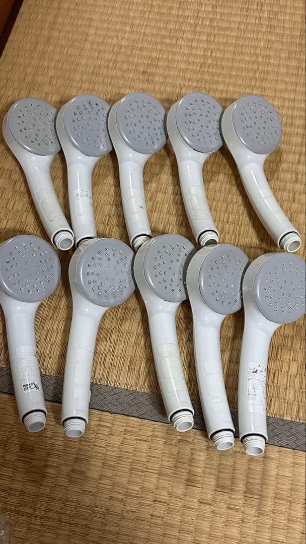 ホワイトシャワーヘッド 10個セット
