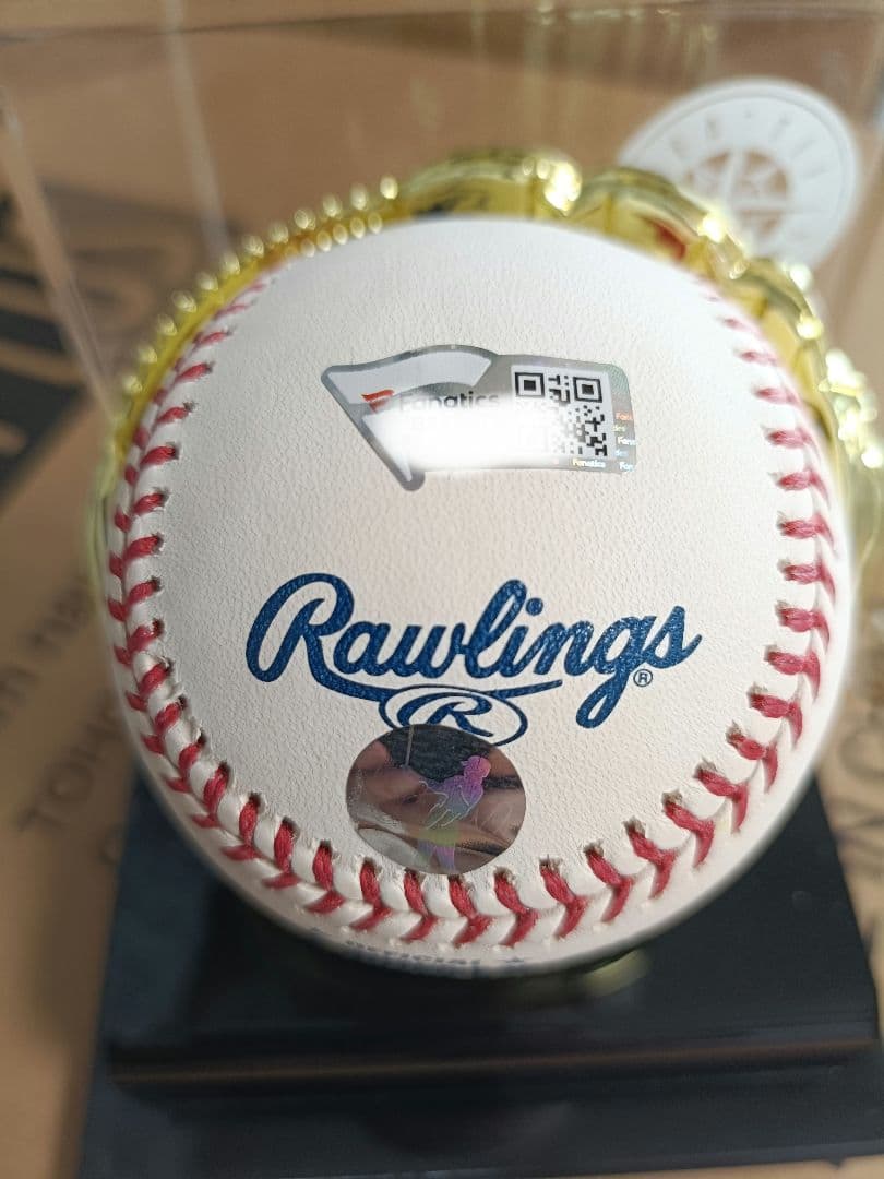 【証明あり】イチロー／直筆サインボール／3089hitsインスクリプション入り