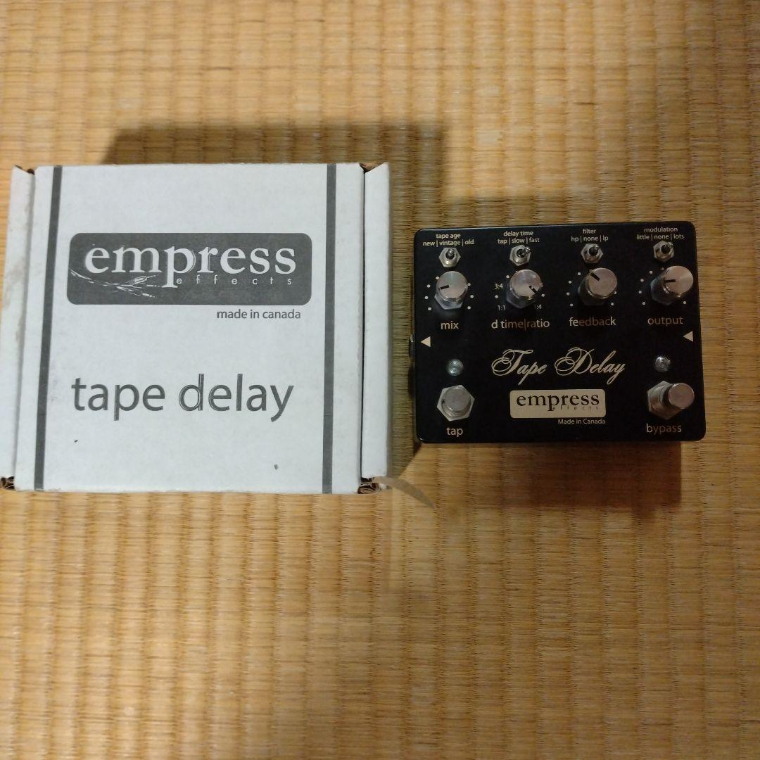 empress effects tape delay ディレイ(加工あり)