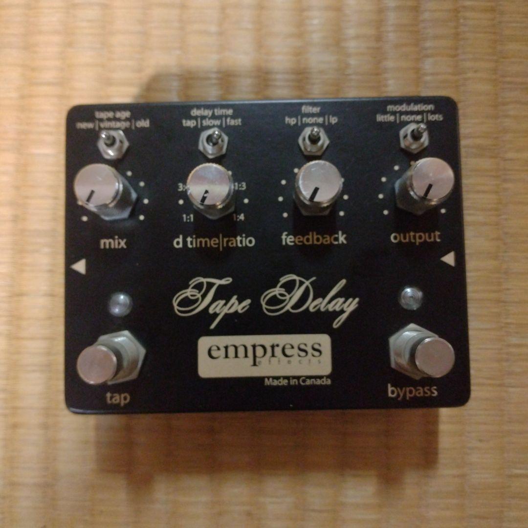 empress effects tape delay ディレイ(加工あり)