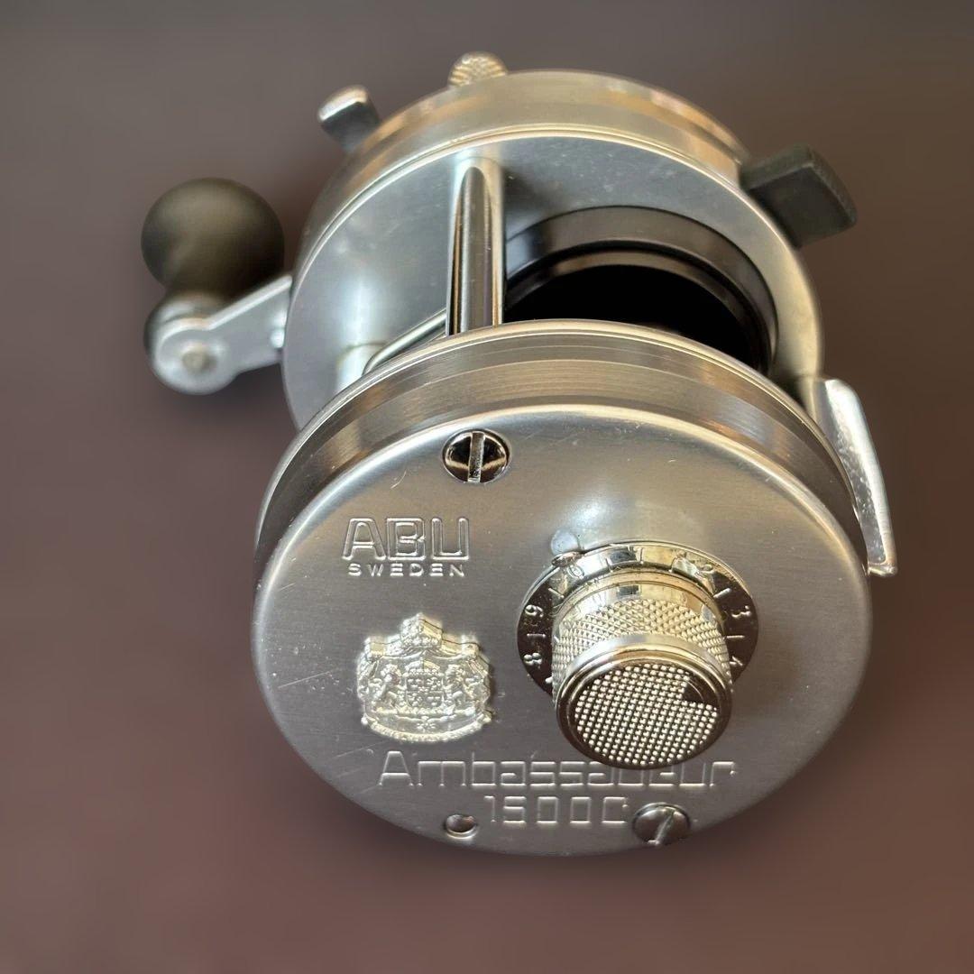 【美品】AbuGarcia Ambassadeur 1500C ベイトリール