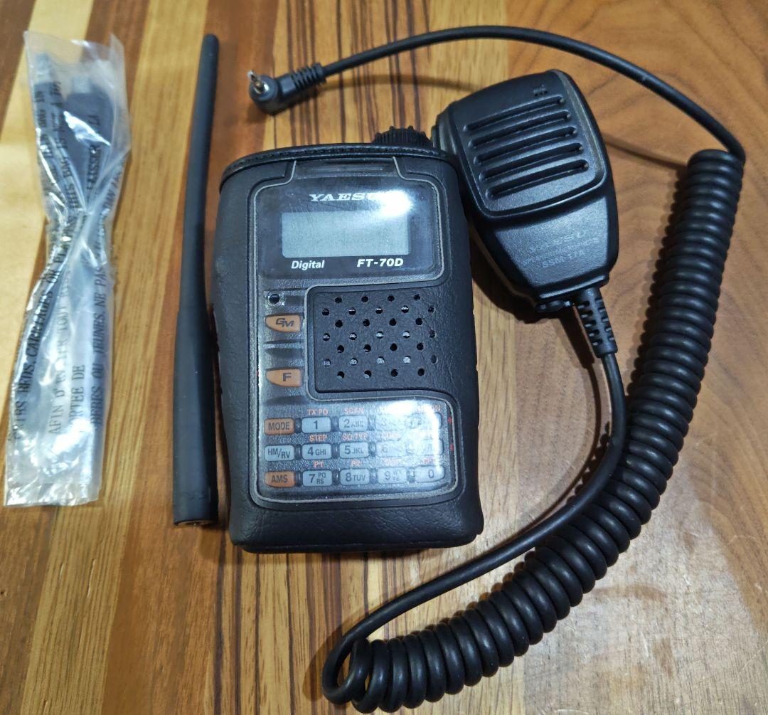 YAESU FT-70D SSM-17A 欠品有り　ジャンク品