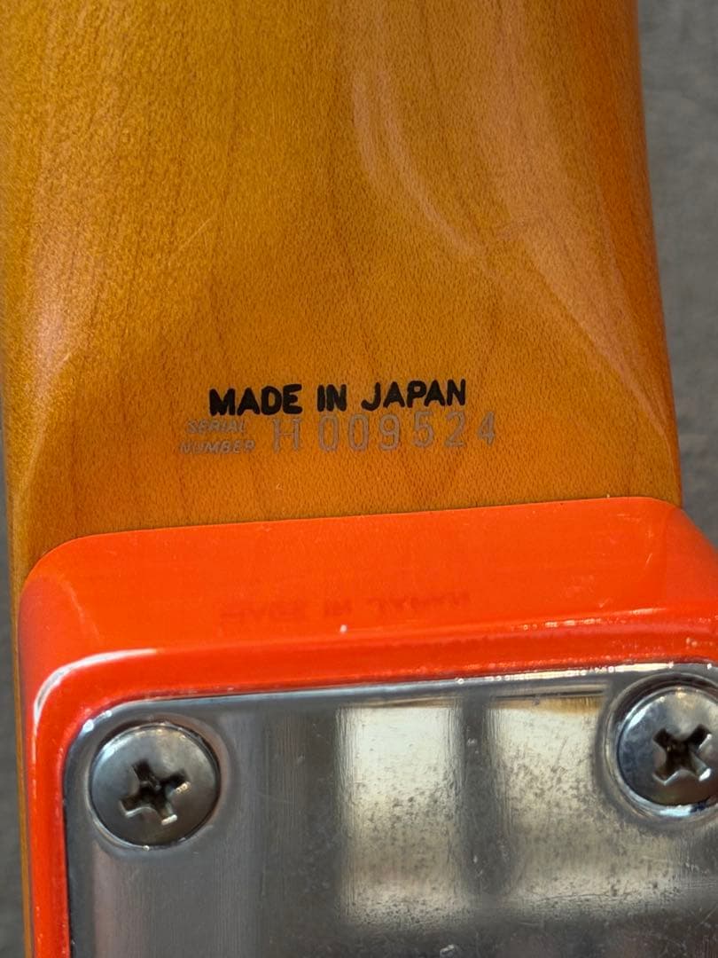 Fender Japan 1990年製ネック　ストラトキャスター　ラッカーボディ