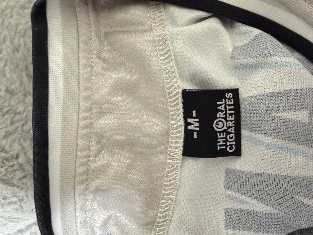 THE ORAL CIGARETTES ユニフォームT 白