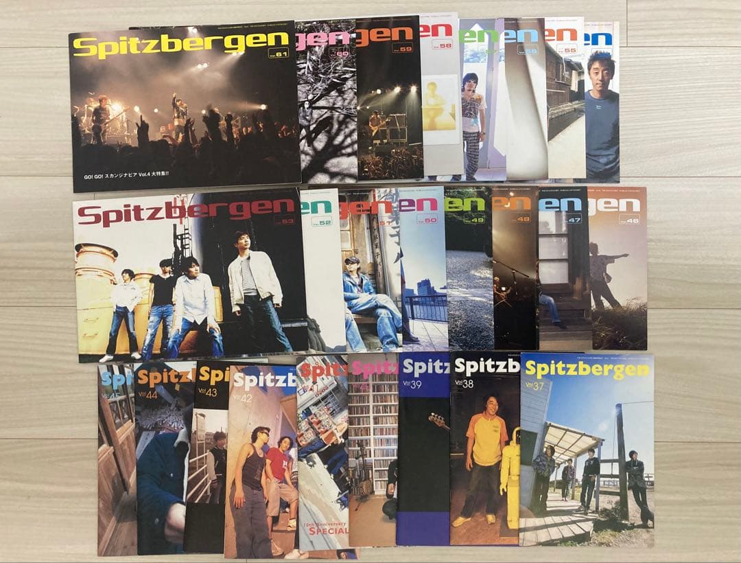 スピッツ　会報　No.37〜61