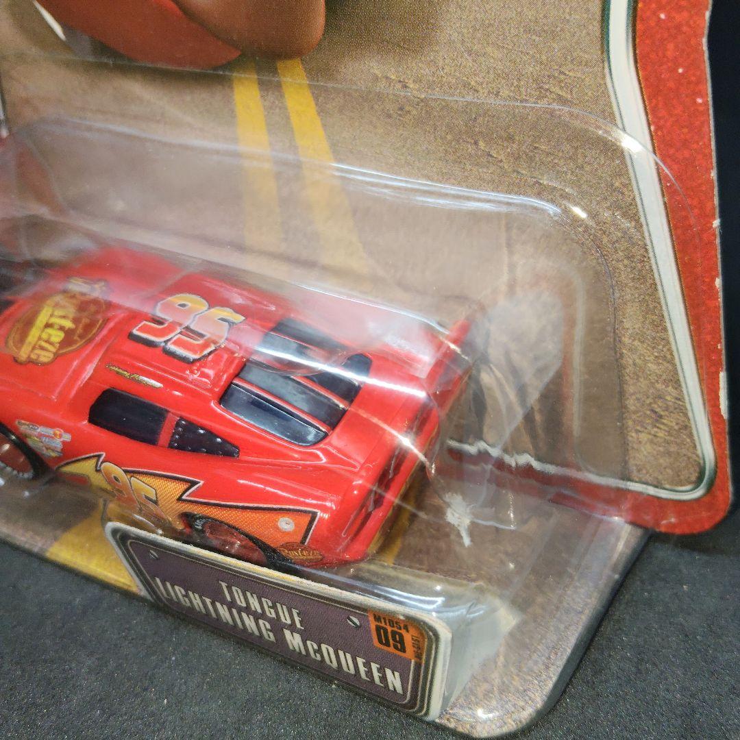 マテル　カーズ　ライトニングマックィーン　舌出し　TONGUE