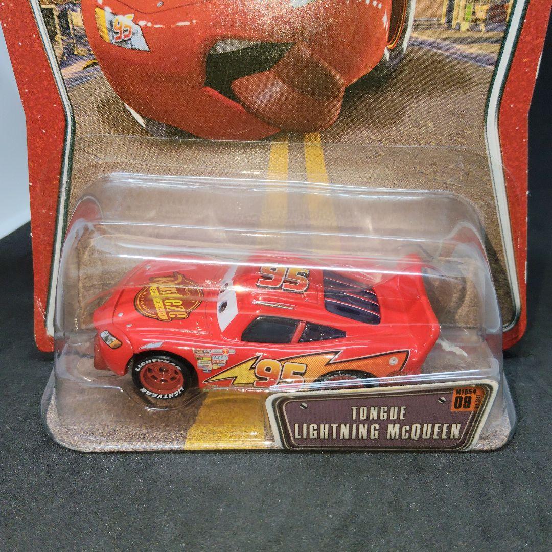 マテル　カーズ　ライトニングマックィーン　舌出し　TONGUE