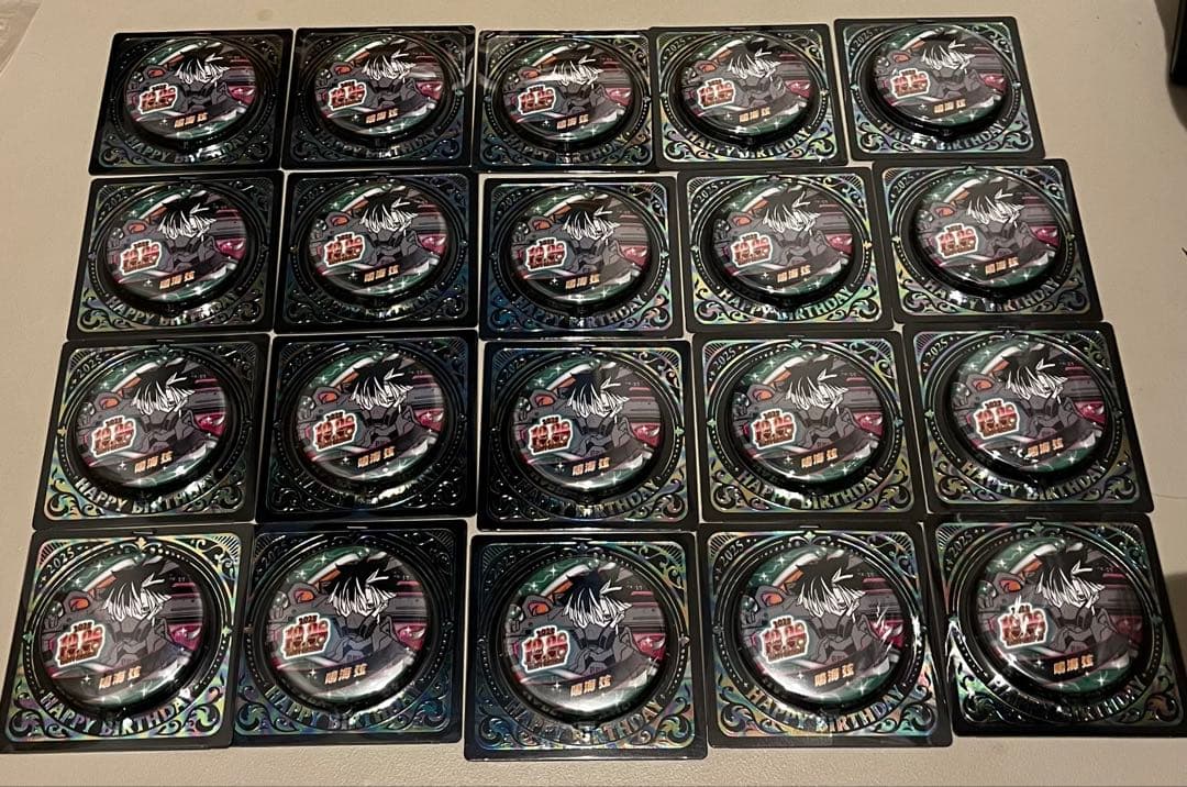 怪獣8号　鳴海弦　バースデー缶バッチ20点セット