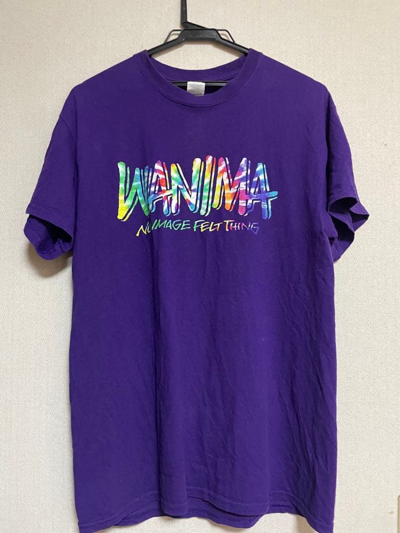 WANIMA グラフィックTシャツ 紫