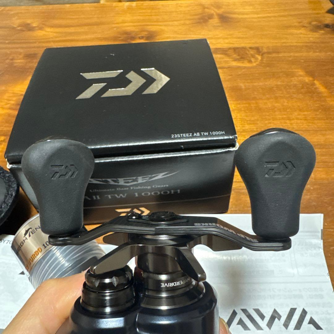 ダイワ スティーズ A2 TW 1000H SLPハンドルカスタム品
